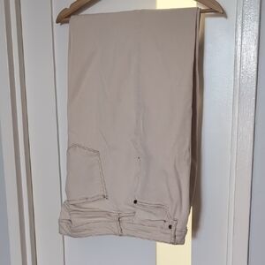 a.n.a Women's Cream High Rise Jeans